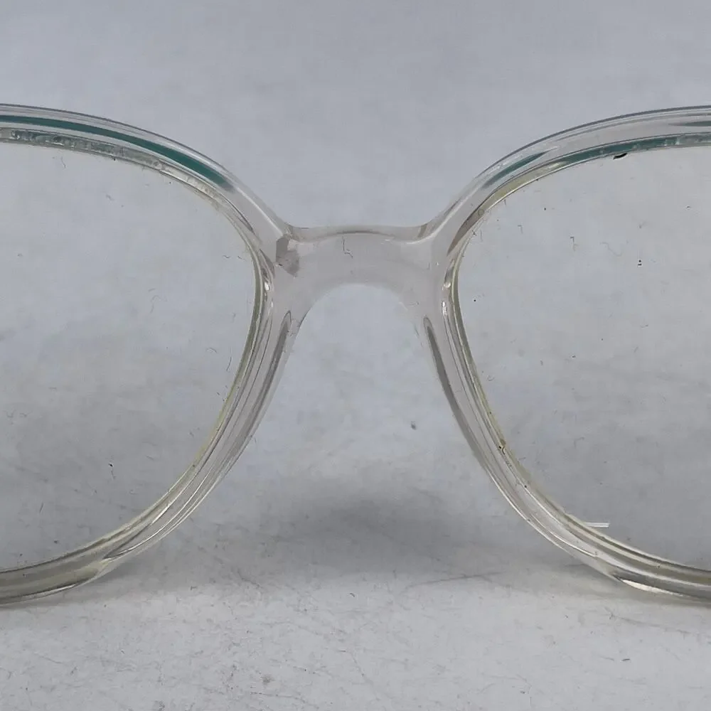 Grasset Bijou Women Eyeglasses Frame Clear Blue Plastic Cat Eye Full Rim 57-17mm